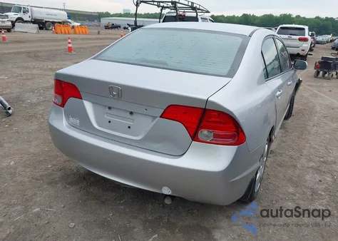 2008 Honda Civic Lx from USA, damaged, VIN 1HGFA16598L066834